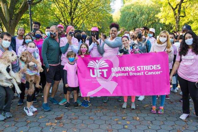 Making Strides Against Breast Cancer walks 2021