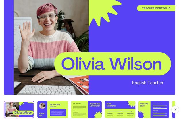 digital teaching portfolio