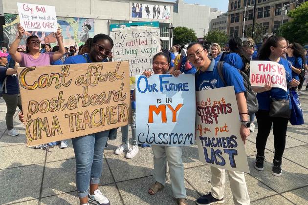 UFT Contract Rally
