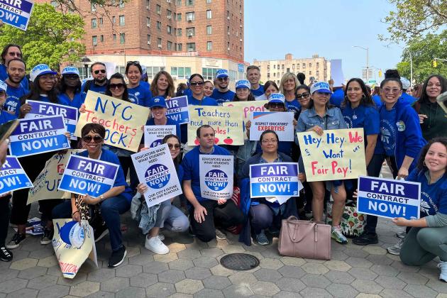 UFT Contract Rally