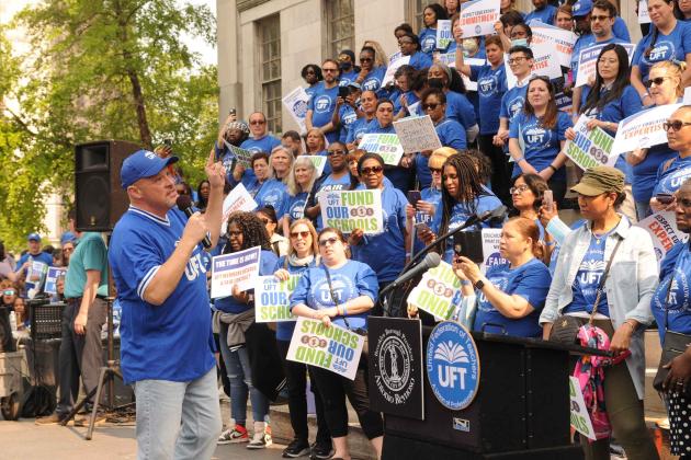 UFT Contract Rally