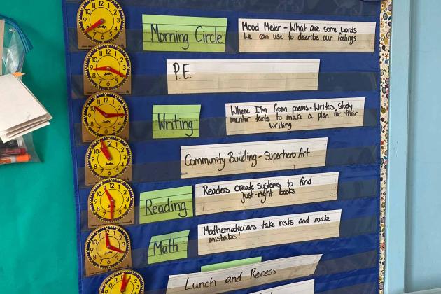 creating a welcoming classroom