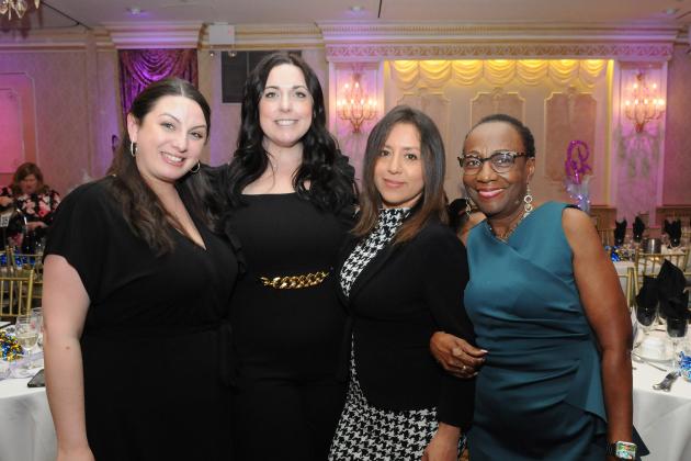 UFT members from PS 21 in the Bronx are ready to celebrate at the 2025 UFT District 11 Scholarship Dinner
