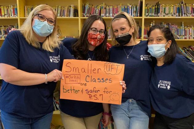 A Day of Action for smaller class sizes