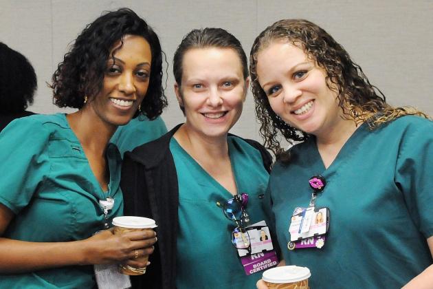 Federation of Nurses - three nurses
