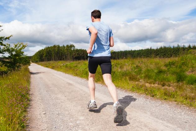 Man running