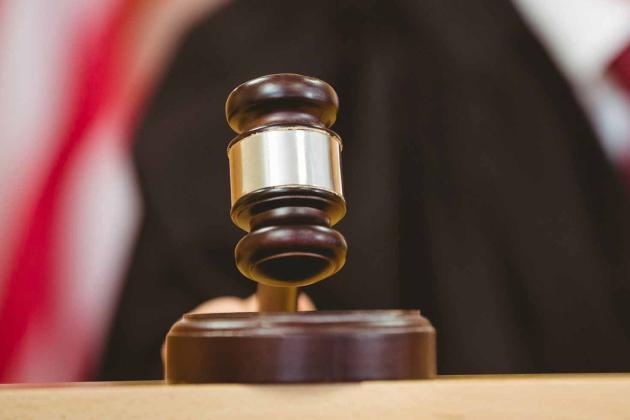 Judge slams a gavel