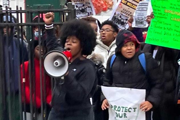 Students protest Success Academy