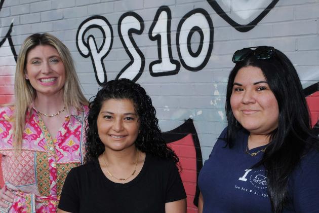 The quick actions of (from left) teachers Carolyn Sullivan and Eva Cerverizzo and school social worker Shirley Gavidia of Staten Island’s PS 10 saved the life of a 2nd-grader.