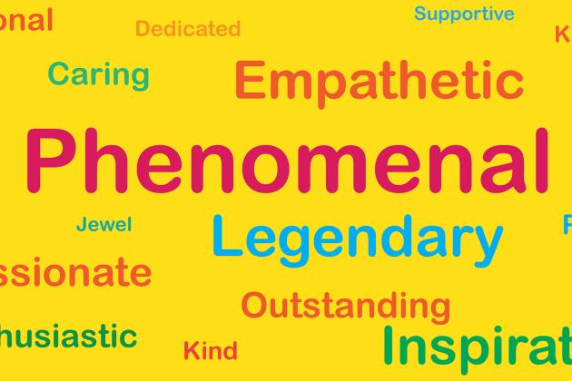 Teacher Appreciation Week word cloud