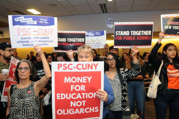 UFT slams Hochul’s embrace of voucher deal