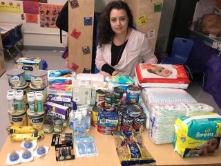 Holly Lauretta, a paraprofessional at the District 20 Pre-K Center in Bath Beach