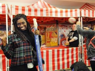 Guylande Narcisse, a para at the Amnesty International School for Human Rights i