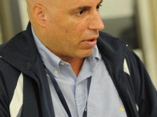 Augustine Balaram, a nurse, makes his first lobby day.