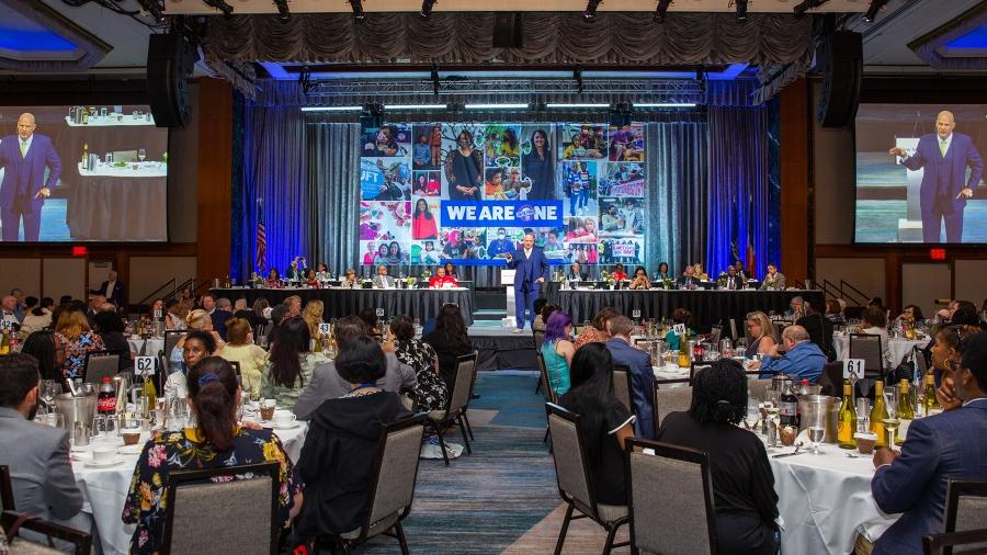 “We’ve got to lower the damn class size,” UFT President Michael Mulgrew told the audience at the union’s Spring Education Conference on May 21