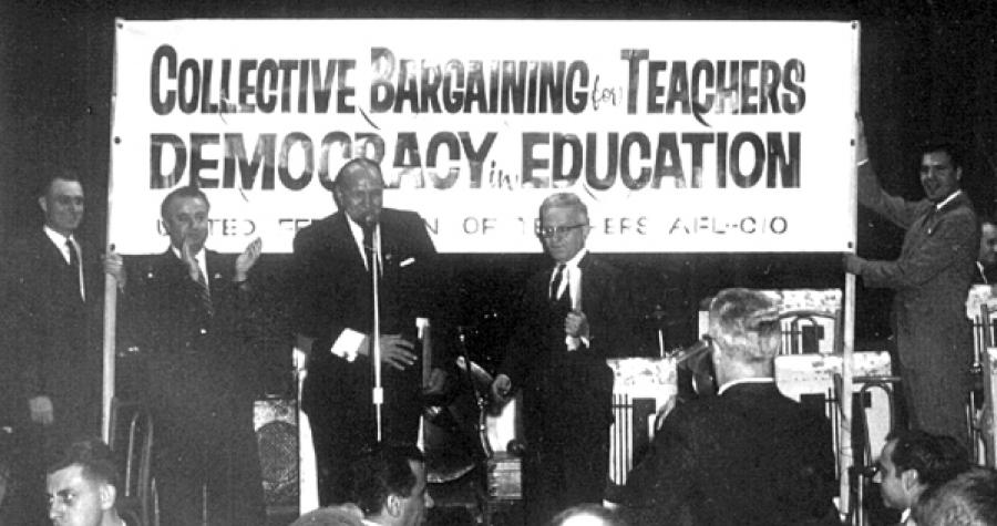 Collective Bargaining rally