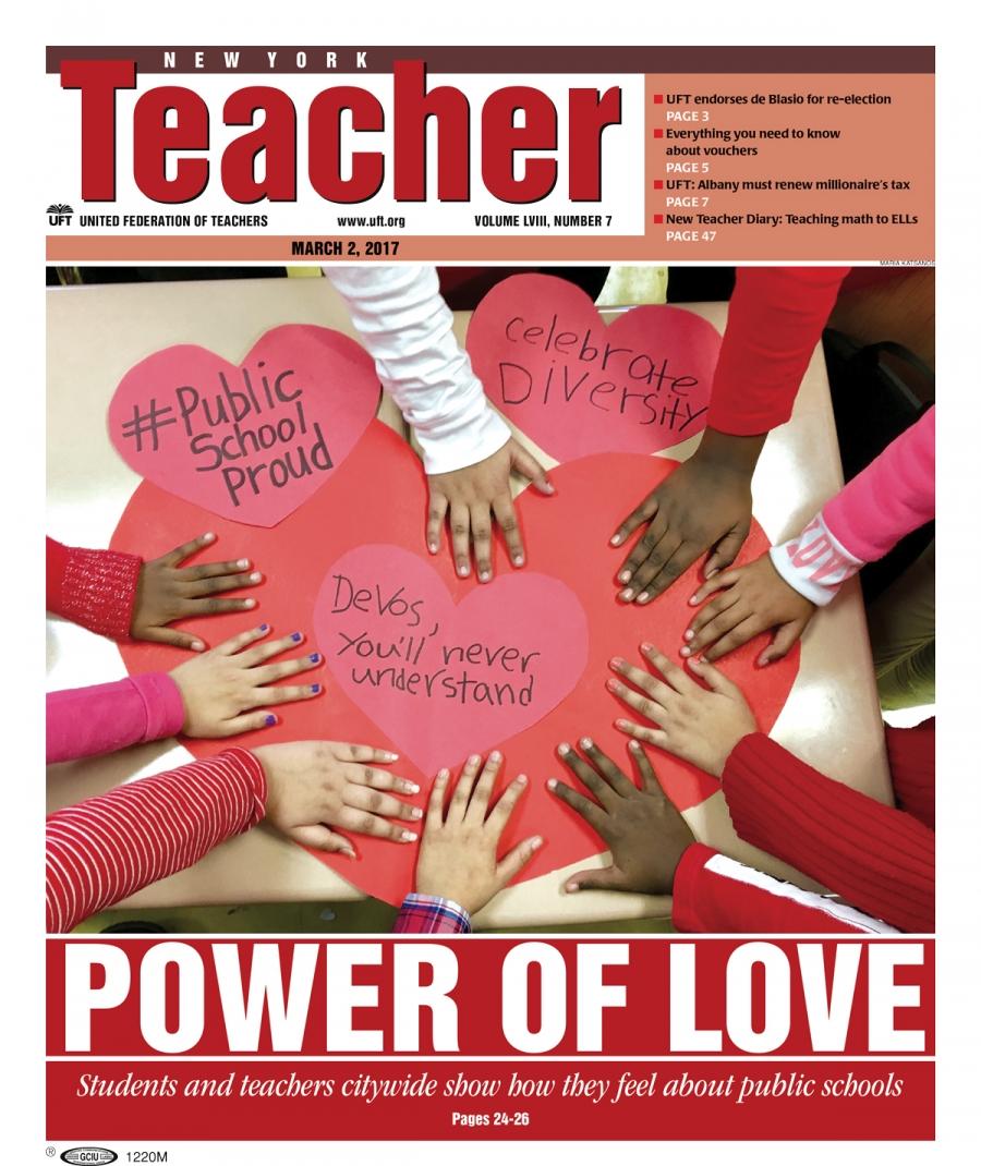 NYT Cover - Mar 3, 2017 - Power of Love