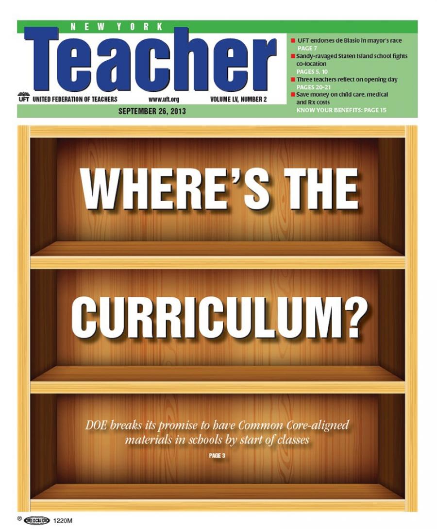 NYT Cover - September 26, 2013