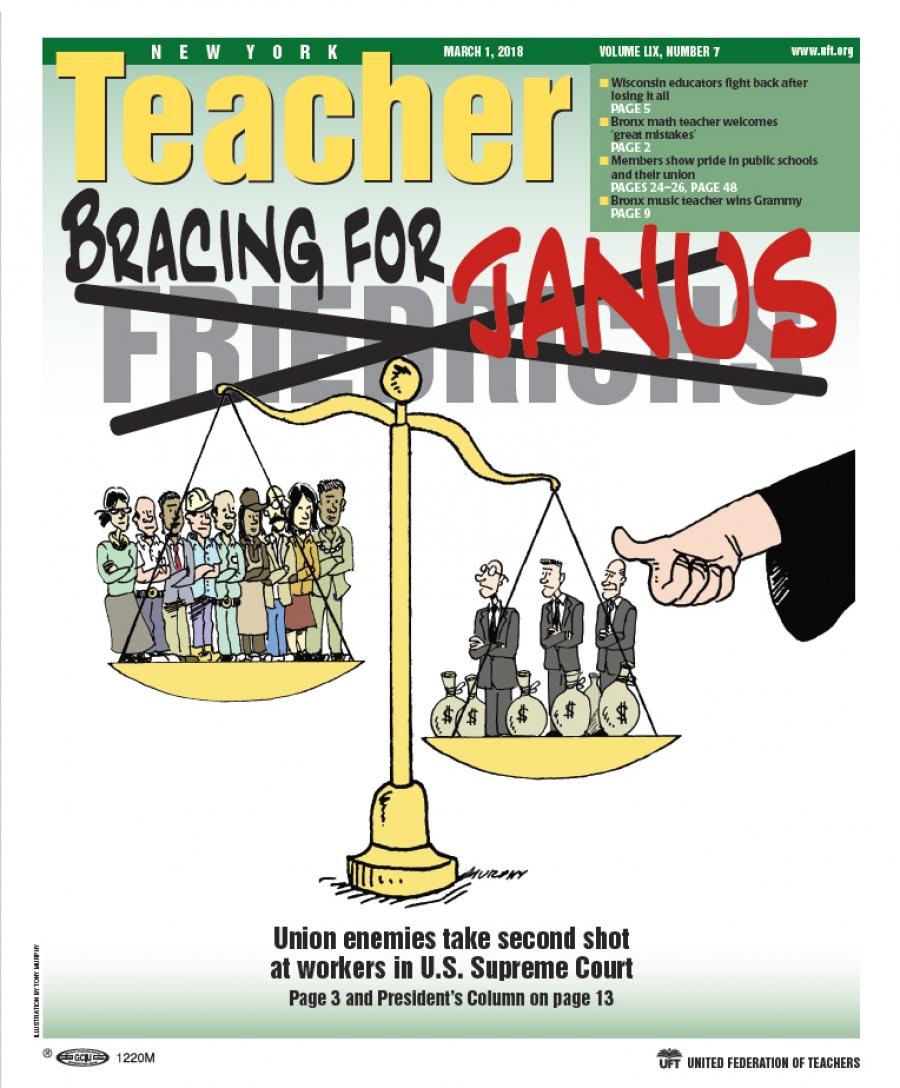 NYT Cover - March 1, 2018 - Bracing for Janus