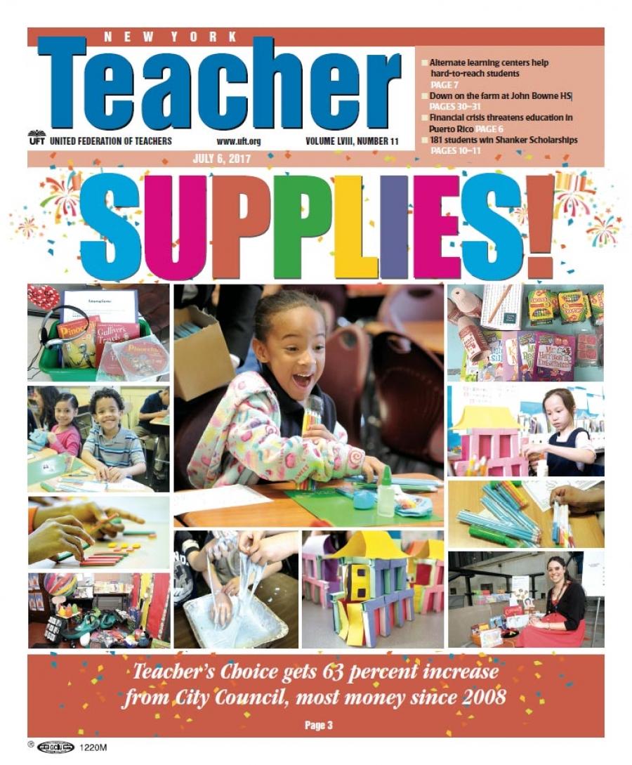 NYT Cover - Jul 6, 2017 - Supplies!