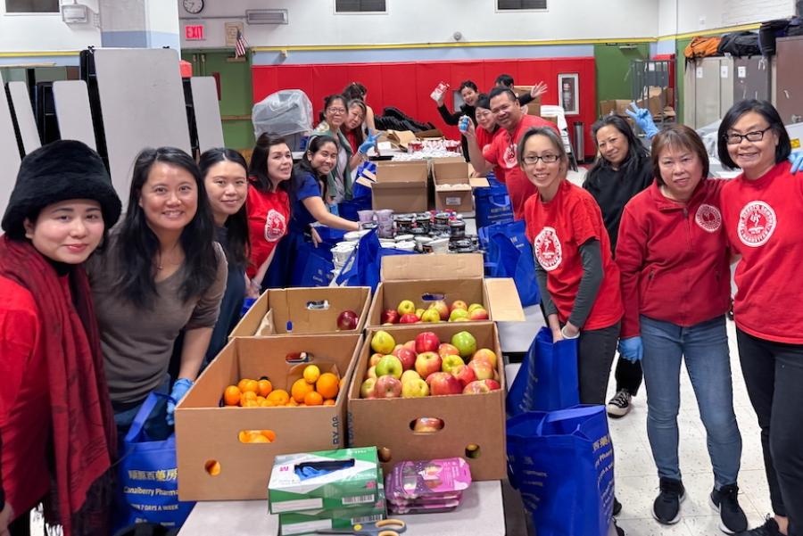 UFT members food bank