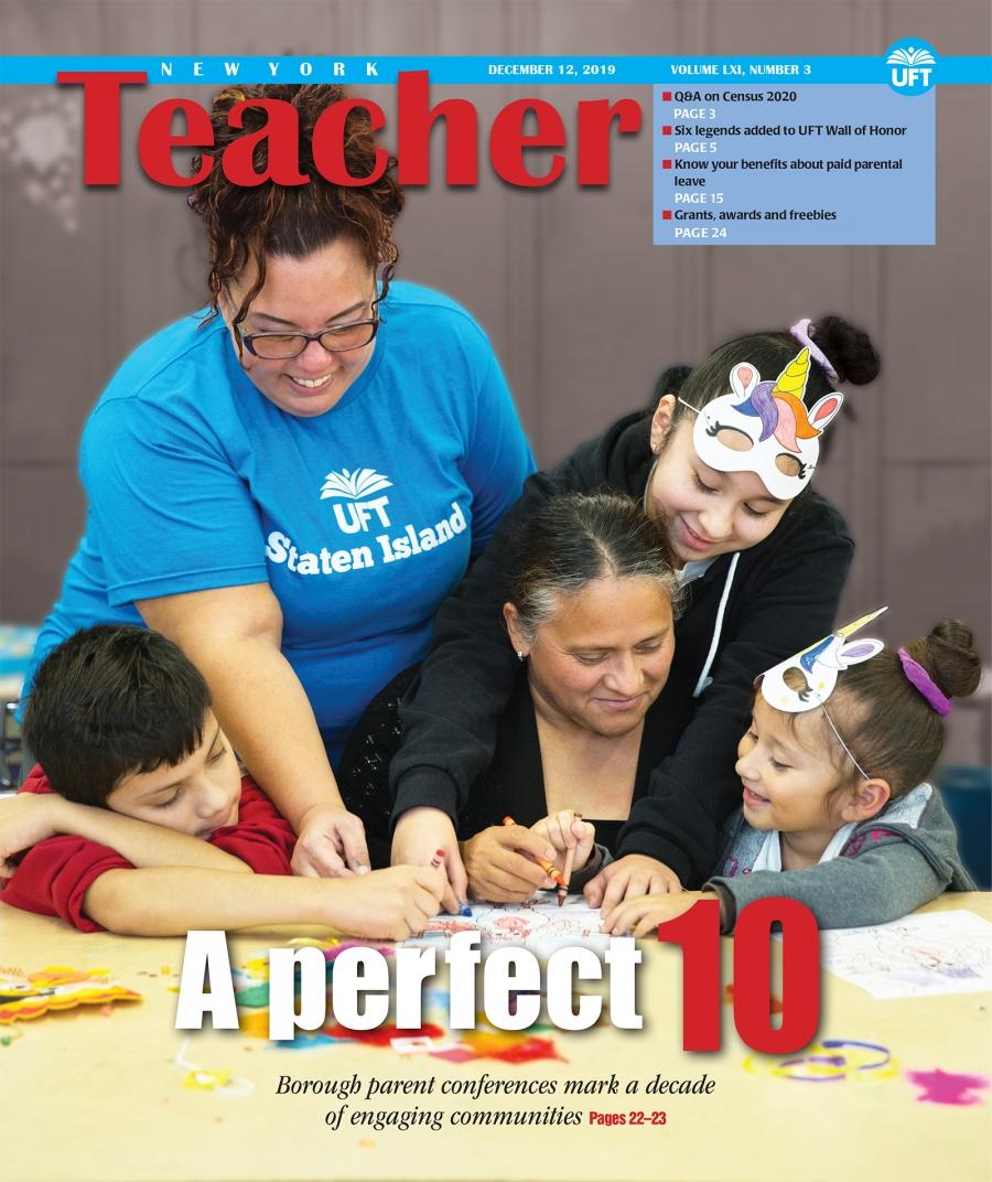 NYT Cover - Vol LXI, Number 3 - December 12, 2019 - First-class process