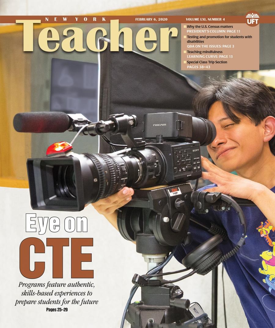 NYT Cover - Vol LXI, Number - February 6, 2020 - Eye on CTE