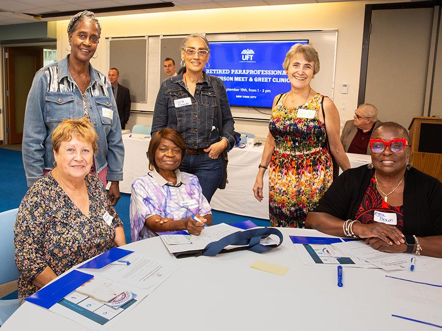 Targeted support for retired paraprofessionals