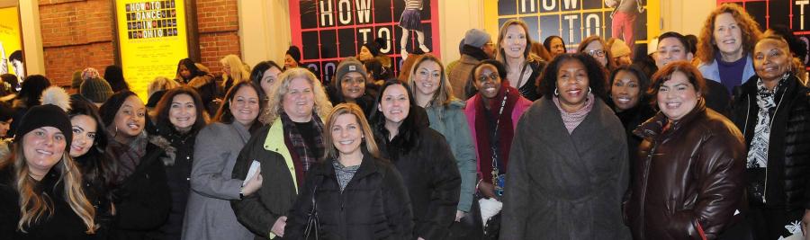 Teachers at a Broadway Show