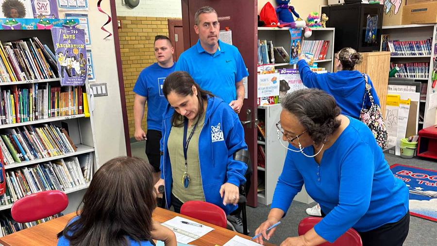 Educators at PS 135