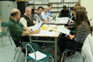 Murrow HS Chapter Leader James Duncan during a music workshop