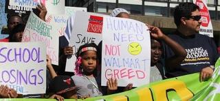 Under Mayor Rahm Emanuel, 50 public schools have been shuttered in Chicago, whil