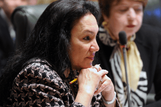 UFT President Michael Mulgrew called Regents Chancellor Betty Rosa (above) "a ti