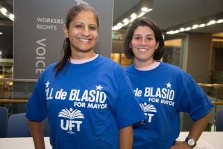 Drive underway to get out vote for de Blasio - 2