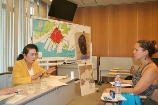 Hiroshima survivor Seiko Ikeda describes the event to Amber Malone.