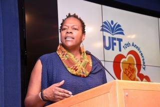 Dr. Michelle Bodden-White, a former UFT vice president for elementary schools wh