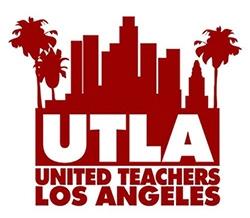 The logo for the United Teachers of Los Angeles