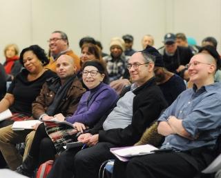 Nearly 500 members attended a Tier 4 pension clinic at UFT headquarters in Febru