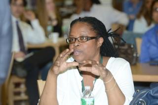 Paraprofessional Representative Michelle Griffin from Edward R. Murrow HS in Bro