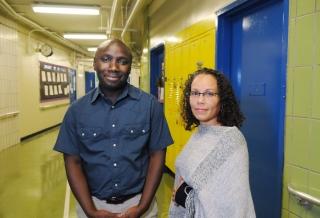 Ursula Simmons with Sankung Susso