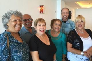 Retirees with RTC Puerto Rico Section Coordinator Mildred Ortega (right) 