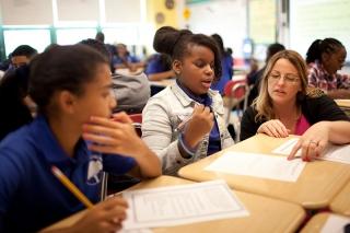 Margentina Floratos, 6th- and 7th-grade social studies, Spring Creek Community S