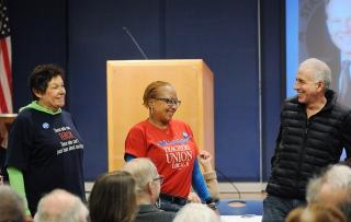 Carmela Gallucci, Nina Tribble and Eric Metzger