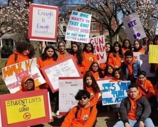 Gun violence orange students edit