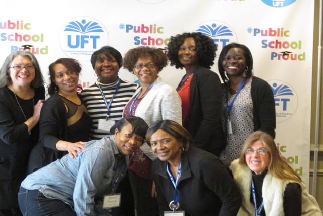 Cathy Connolly and school nurses at Functional Chapter Weekend 2017