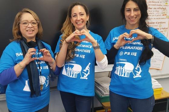 These educators from PS 115 in Manhattan are all heart.