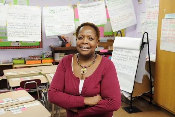 Cassandra St. Felix, paraprofessional, PS 11 in the Bronx.