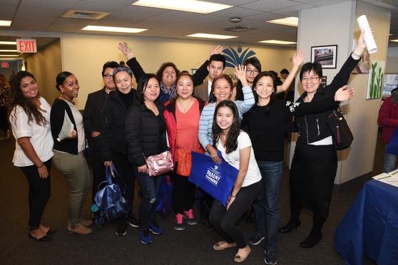 PS 24 was well-represented by parents at the Nov. 18 Queens conference.