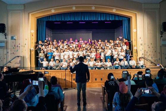 It’s the 2nd-graders’ turn to perform at the PS 91 spring concert on May 24.