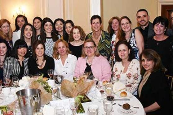 A large contingent from PS 188 came out to support its chapter leaders.